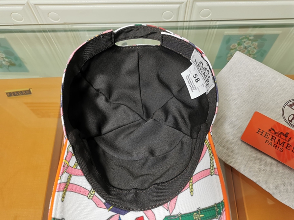 ブランド帽子素材ディテール